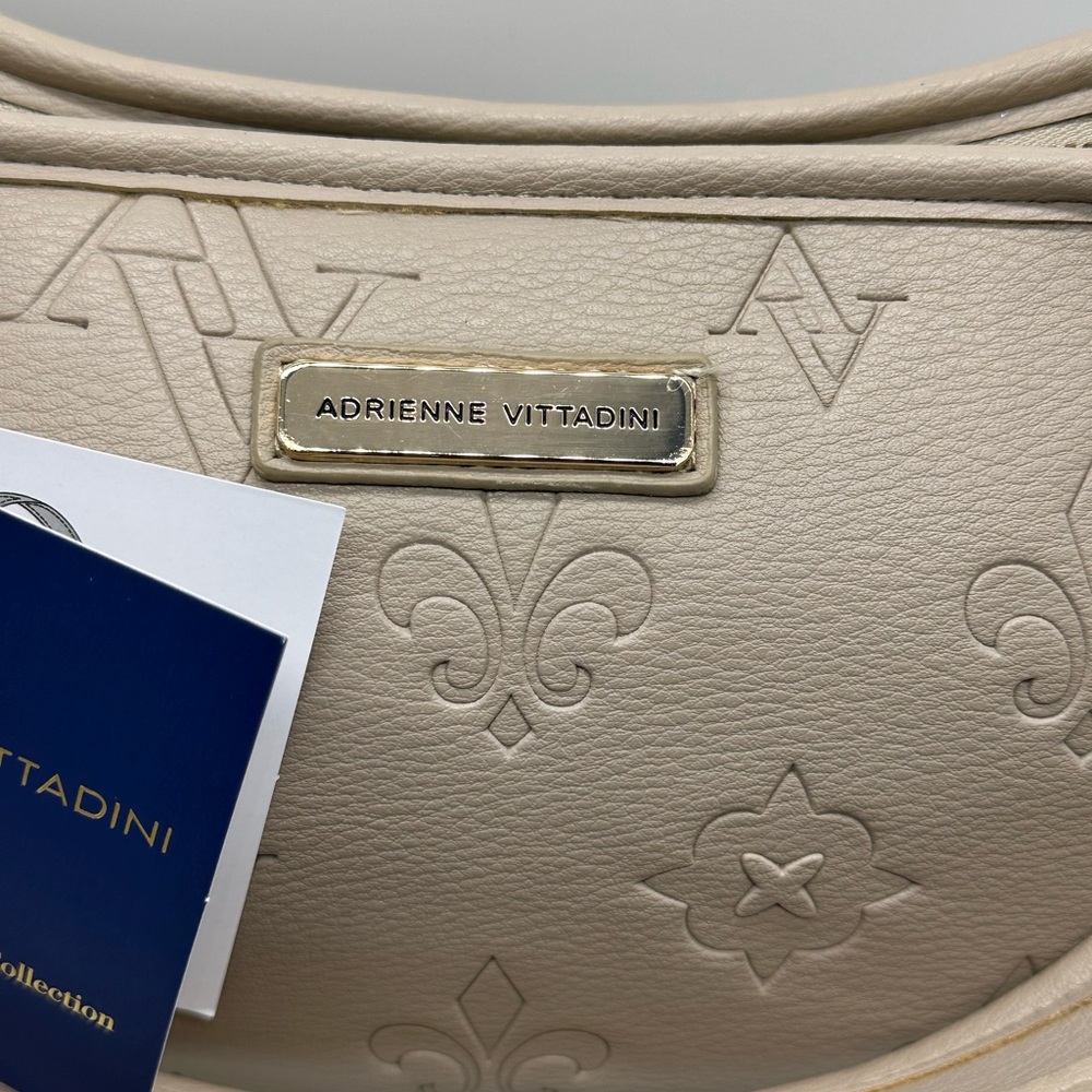 Adrienne Vittadini Tan Hobo Bag - Picture 3 of 11